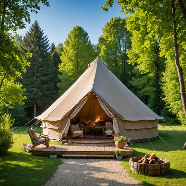 Top Glampingbestemmingen in Frankrijk: Ontdek de Chique en Luxe Manier van Ontsnappen